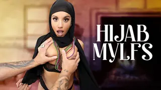 Hijab Stepmom is not too Wild, so Showing Stepson Forbidden Parts of her Body Feels Crazy Taboo