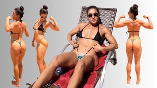 Bikini Pool Tease Turns into Hardcore Fuck with Cumshot