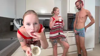 Freshly Tapped Tastes Best! that's how I get my Coffee Cream!