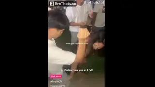 Yasuri Llamilet perreando hasta abajo con el bryan de cono