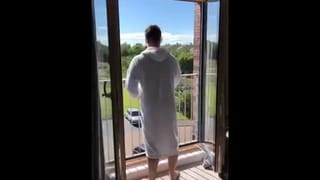 Scottish Porn Star Marc McAulay Naked at Home Window View - Pornhub Gay