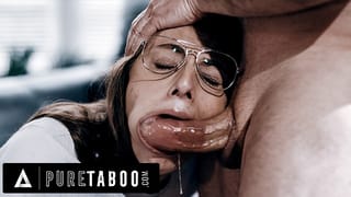 PURE TABOO Innocent Church Girl tries Anal for the first Time with Perverted Priest