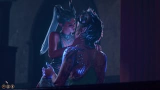 Trans Tiefling goes on Date with Karlach (act 3 Romance Scene)