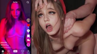 GOD BLESS TIKTOK - Petite Babe was looking for a Dance Partner - Silvia Wise
