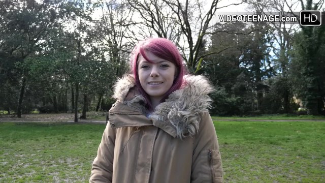 18 Year Cute Girl does Lingerie Video Casting