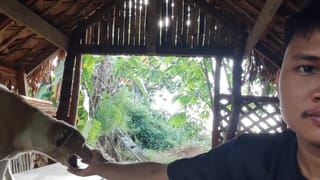 KANTUTAN Vlog Kami Muna Ni Brownie Habang Wala Tao SA Kubo