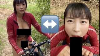 Farmer's Big Black Hair Married Woman Blows Outdoor to Fan Club Members | Japan, Amateur, POV
