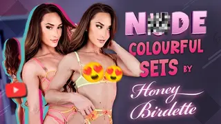 Seductive Nude Sets by Honey Birdette try On! - Hannahjames710