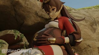 Water Inflation Genshin Impact [giantess Growth]