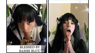 Hot Slutty Nun gives Amazing POV Blowjob while Dirty Talking her Pastor