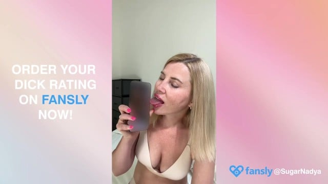 Dick Rate porn video – SugarNadya