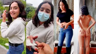 A Pretty Girl is Caught on the Street, Agrees to be Photographed and then Gets Fucked for Money.