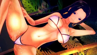 Nami, Boa Hancock, Uta and Yamato ALL Fucked by Luffy with Creampie - one Piece Hentai Compilation