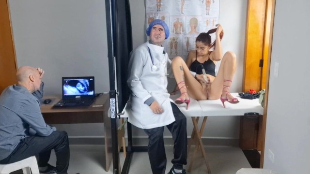 Cuckold Takes Wife for Ultrasound Exam!