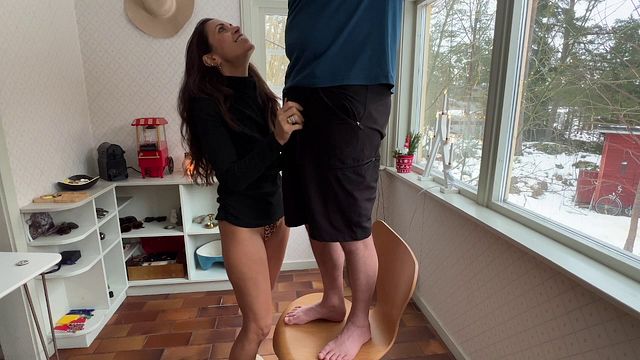 I went to help my Husband Fixing the Electricity and Ended up getting Fucked
