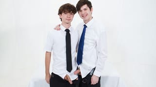 Dakota Lovell Undresss his Mate Sam Ledger and Officiates his Anointment Ceremony - Missionary Boys - Pornhub Gay