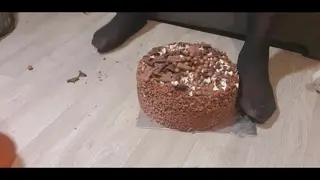 Whole Chocolate Cake Foot Stomp