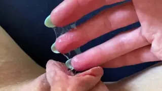 I know you want to Feel all this Juice in your Mouth! my Pussy Product this Sweet Flowing Slime