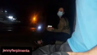 Serious !! I take the Risk of Putting my Dick in Front of this Young Woman... how will she React? Pu