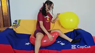 Marianna's Independence from Venezuela B2P, S2P and NAILSPOP (Full Video in C4S, OF, MV, Membersite)