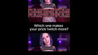 Choose your Beta Safe Filter: Black Bar, or Access Denied? - Loser Humiliation, Censored Porn Teaser