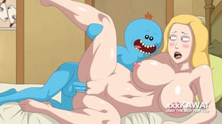 Rick and Morthy - Beth Smith uses Meeseeks to Satisfy her Sexual Desires (cartoon Porn).