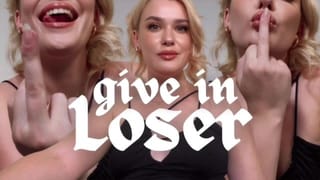 Verbal Humiliation Loser Fetish mean Girl Blonde Femdom Bully JOI