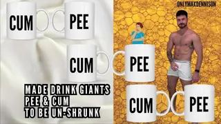 Made Drink Giants Pee & Cum to be Un-shrunk - Pornhub Gay