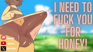 Femboy Bee needs to Fuck you in Order to make Honey so you become his Personal Slut | Erotic ASMR