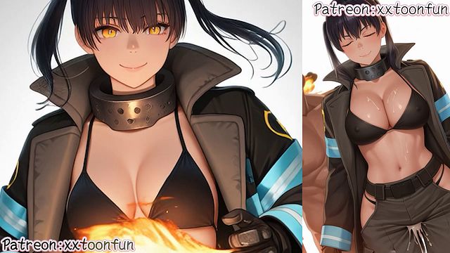 Fire Force Hentai Adult Animation - Tamaki Kotatsu Blow Job by Xxtoonfun