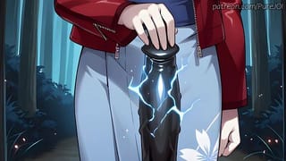 Survive under Summoned Shiki Ryougi's Anal Ritual (Anal JOI)