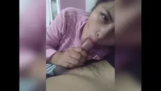 I Give my Boyfriend a Rich Cock Blowjob