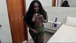 Moaning porn video – Jr Doidera fucked the black BBW's ass and pussy raw while her cuckold boyfriend watched everything.