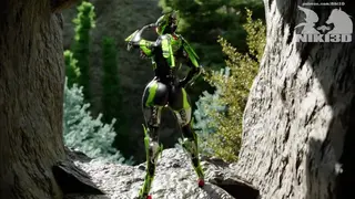 Anthem Interceptor Gets Distracted while out on Patrol. WIP Animation