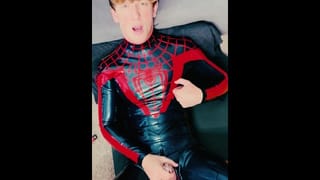 POV Latex Rubber Spider Man Super Hero Cosplayer Begging you to Breed him - Pornhub Gay