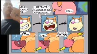 Patrick Teaching Sandy a Lesson Hentai Comics