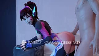 Dva. Animation Prewiew Uncensured [overwatch 2 Hentai 3D Animation] Gabrielss_Arts