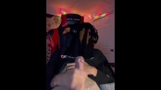 Masked Konig Cosplay Cums while Masturbating(loud Moaning)