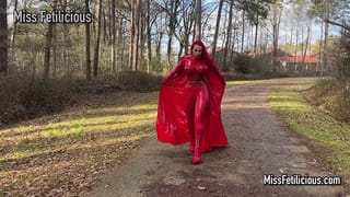 Latex Super Hero miss Fetilicious