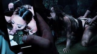 Time Stop Gang Bang w KAZUMI - Hot Asian Babe Frozen in Time got her Holes Filled up with Cum