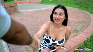 Inkapillada in Colombia to Rich Latina Whore Exhibitionist with Big Tits.