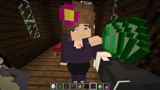 Giving Facials in Minecraft