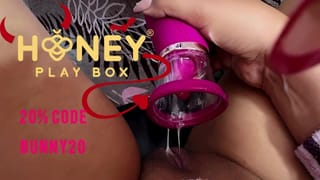 Multiple Orgasm with Powerful Suction CREAMY PUSSY💦