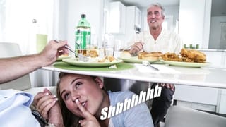  blonde Teen PAWG Alyssa Cole Gets her way with Daddy’s Friend