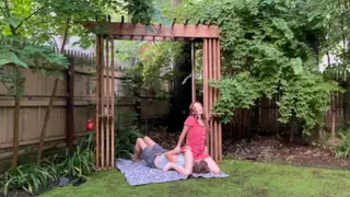 #197 trying to Stay Quiet in our Backyard
