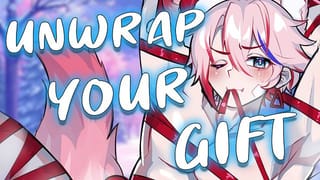 Boyfriend wants you to use his BIG and JUICY "christmas Gift", so you make him use a BALL GAG~ [riding] [ball Gag] [tied] [eating me Out] [submissive] - Pornhub Gay