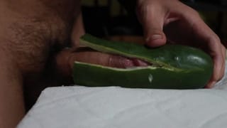 Fucking a Cucumber - Pornhub Gay