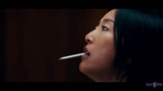 Alien Parasites - Hot Asian Babe Smokes and Rides Big White Cock