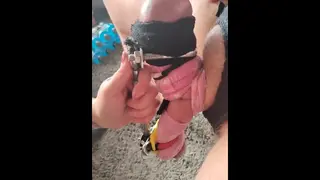 Cock Conditioning Stretching and Twisting