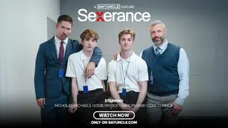 Gay Porn Parody (SEVERANCE): Sexerance 3 ~ Twink Loves Daddy ~ his first Dick (Free Trailer) - Pornhub Gay